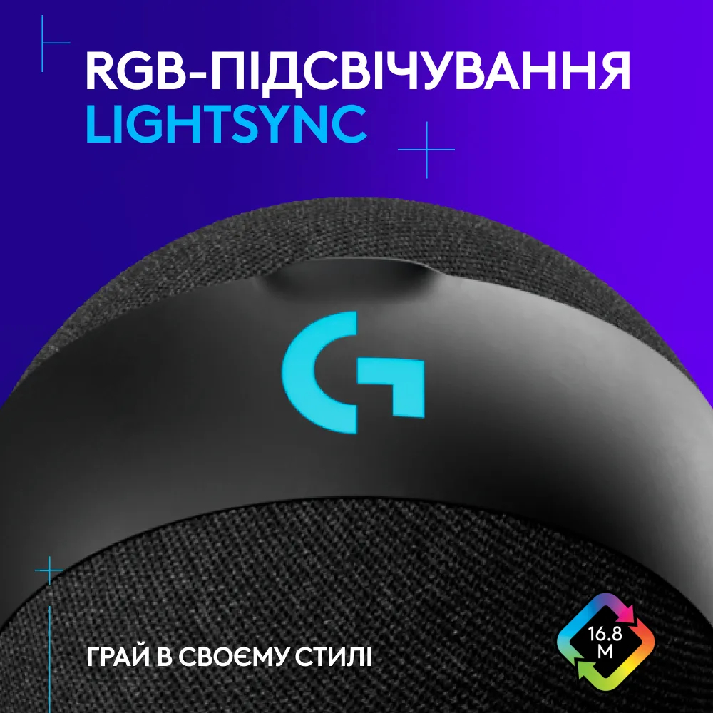 Мікрофон Logitech G Yeti Orb RGB Lightsync Black (L988-000551) фото4