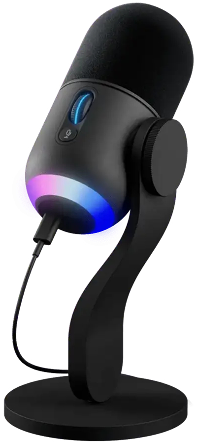 Мікрофон Logitech Yeti GX Dynamic RGB Lightsync Black (L988-000569) фото2