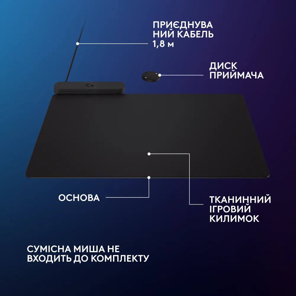 Игровая поверхность Logitech G PowerPlay 2 (L947-000003) фото5