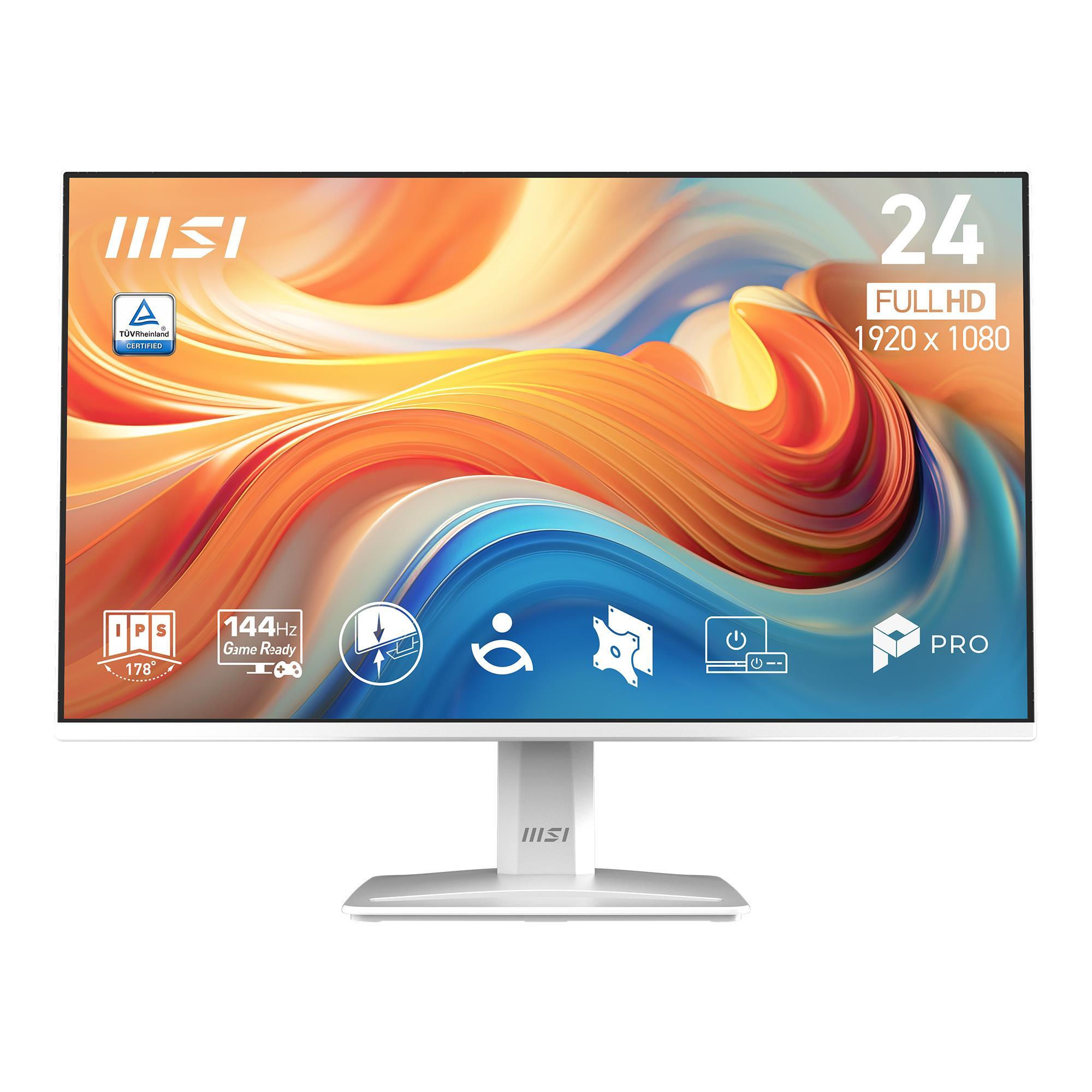 Монітор 24" MSI PRO MP243W E14 (PRO MP243W E14) фото