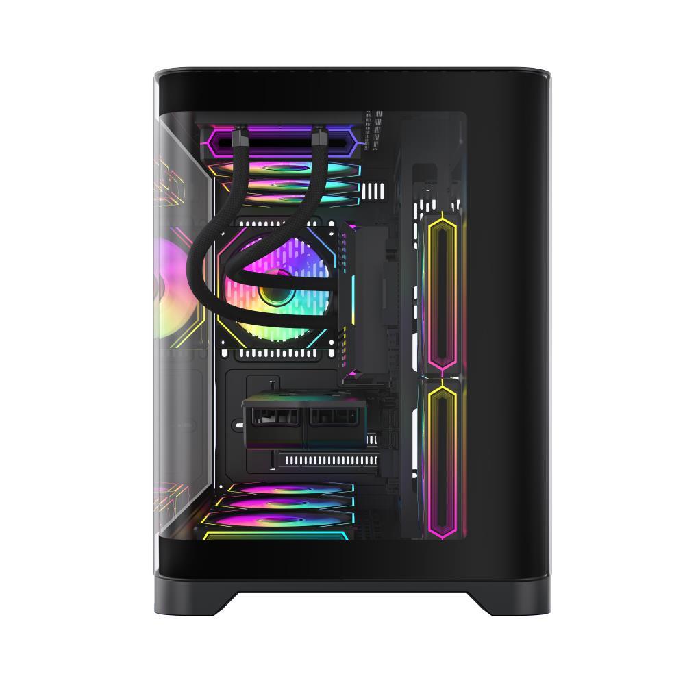 Корпус для ПК GAMEMAX MATX U HYPE-M Black (HYPE-M BK) фото2