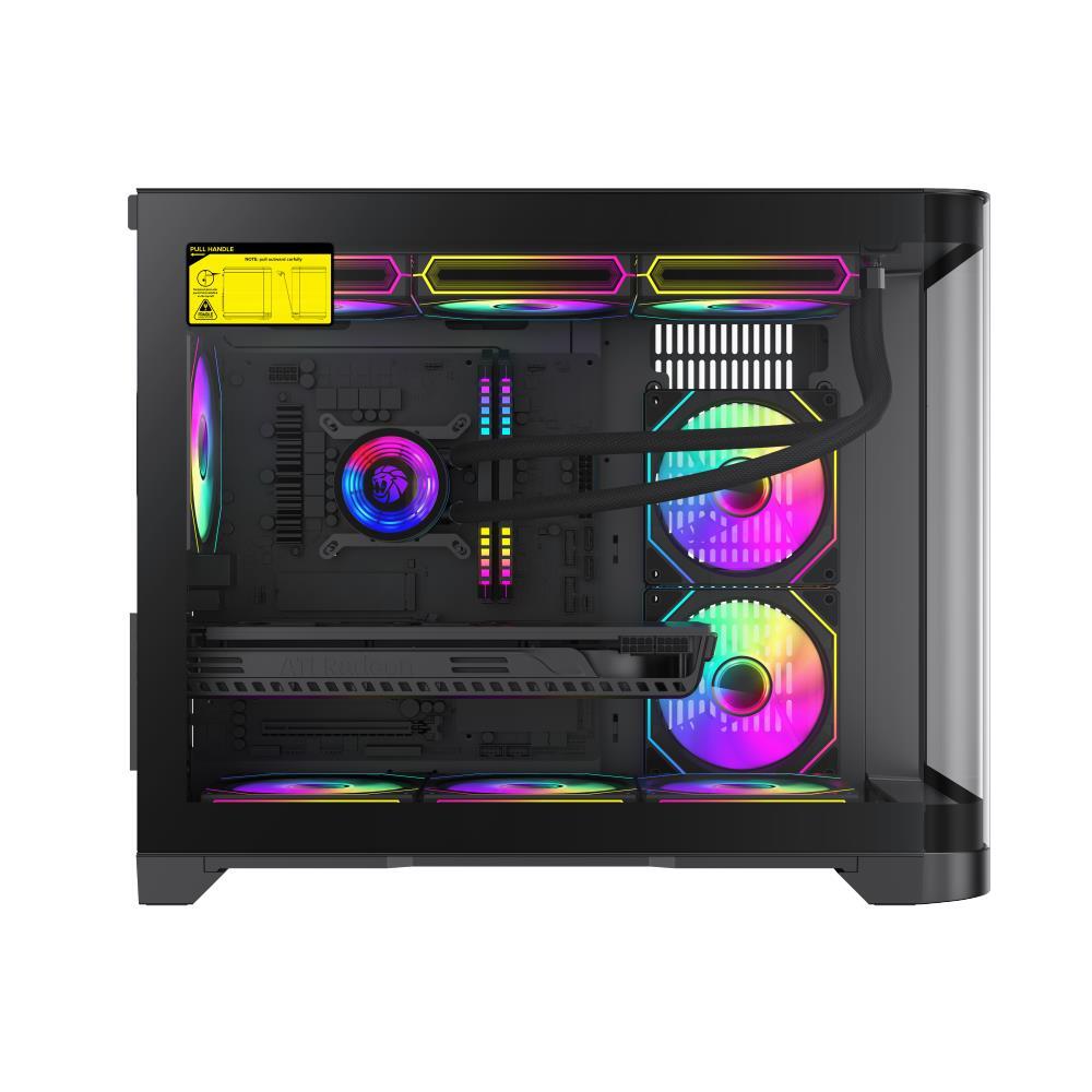 Корпус для ПК GAMEMAX MATX U HYPE-M Black (HYPE-M BK) фото3