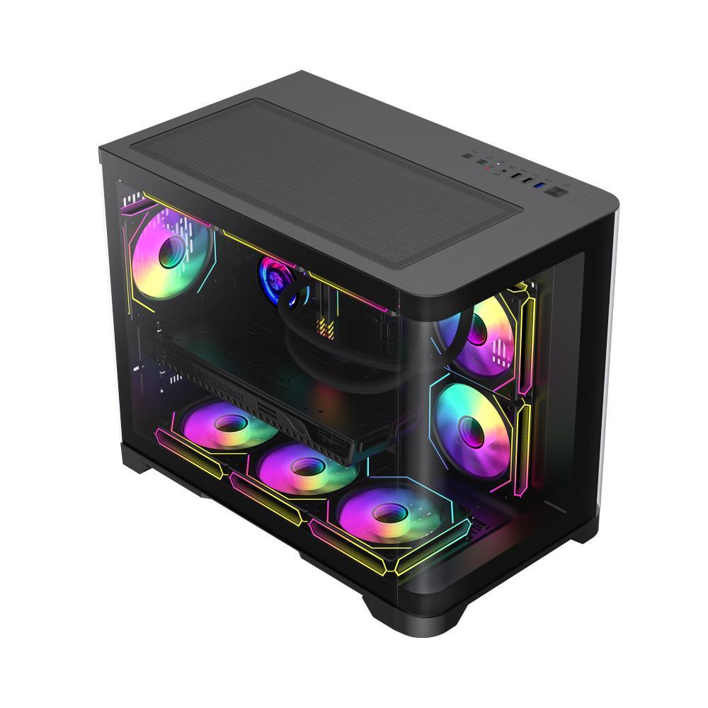 Корпус для ПК GAMEMAX MATX U HYPE-M Black (HYPE-M BK) фото4