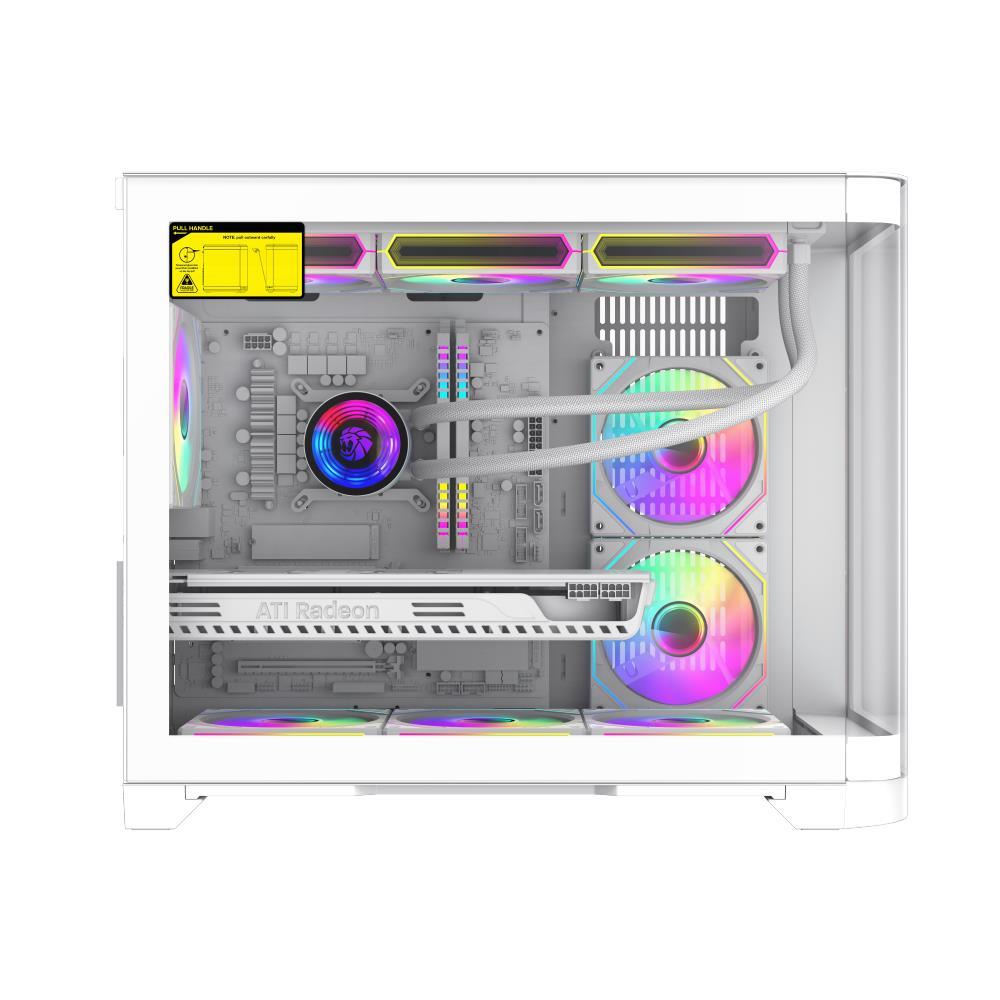 Корпус для ПК GAMEMAX MATX U HYPE-M White (HYPE-M WH) фото3