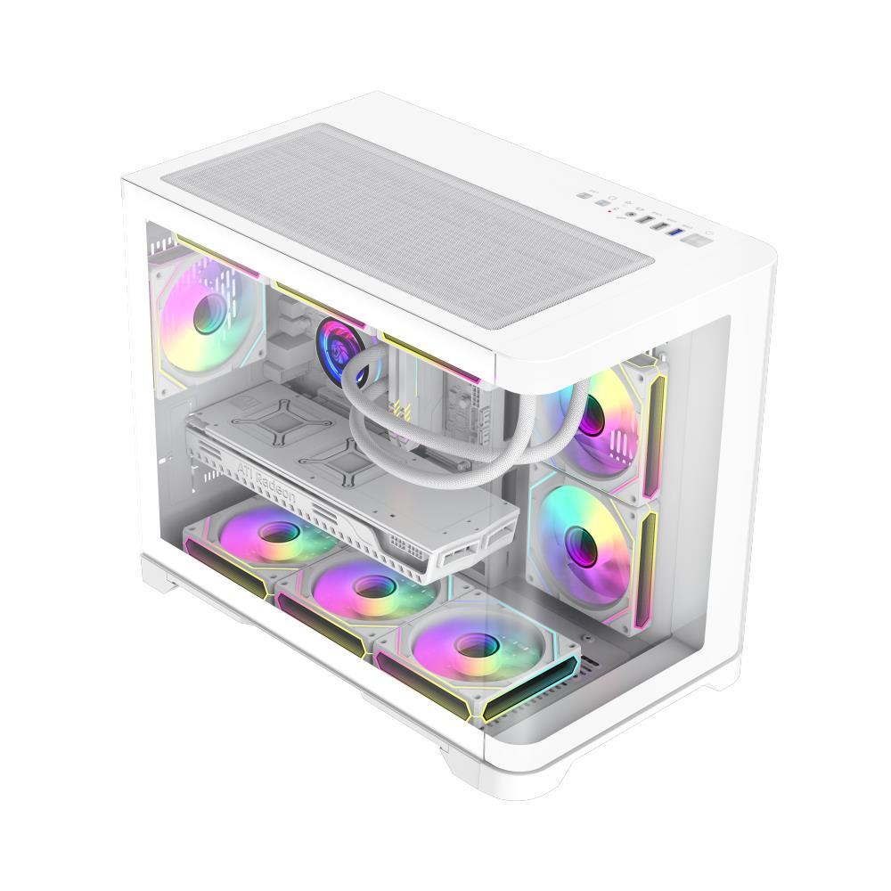 Корпус для ПК GAMEMAX MATX U HYPE-M White (HYPE-M WH) фото4