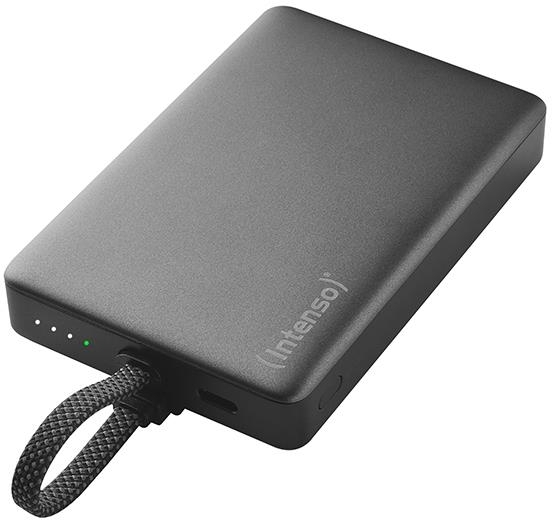 Портативное зарядное уствойство Intenso PowerBank USB 10000mAh Magnetic Grey MC10000 (7340034) фото2