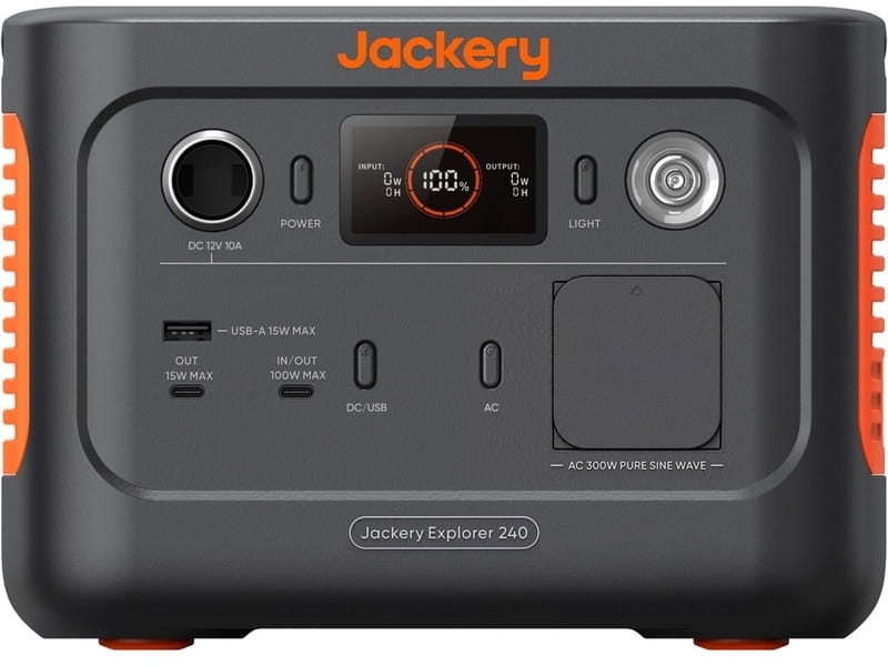 Портативна зарядна станція JACKERY EXPLORER 240V2 256WH (21-0001-000213) фото3