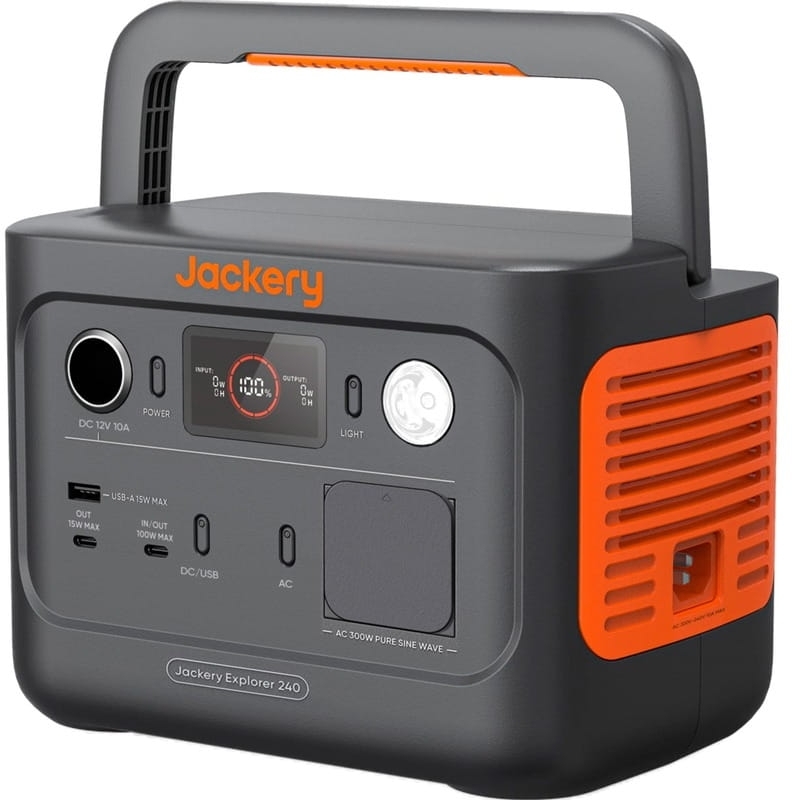 Портативна зарядна станція JACKERY EXPLORER 240V2 256WH (21-0001-000213) фото2
