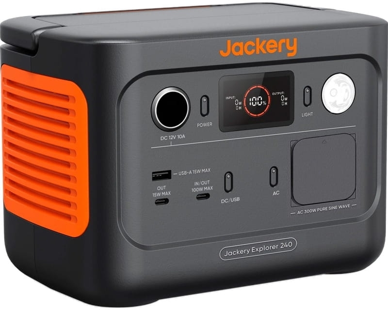Портативна зарядна станція JACKERY EXPLORER 240V2 256WH (21-0001-000213) фото5