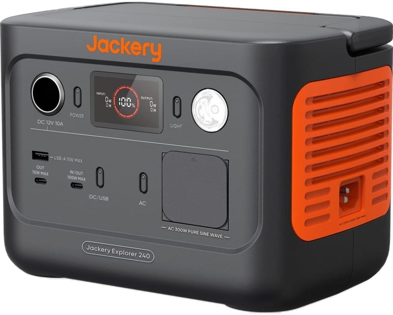 Портативна зарядна станція JACKERY EXPLORER 240V2 256WH (21-0001-000213) фото4