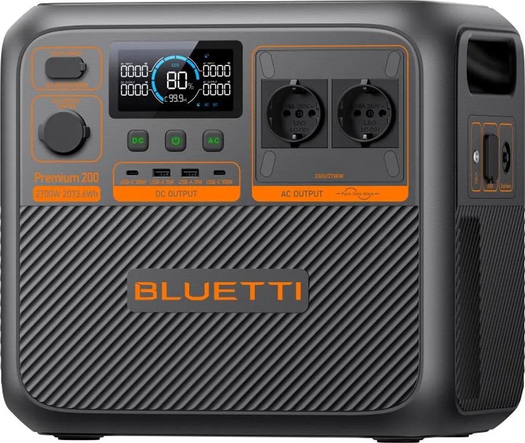Портативная зарядная станция Bluetti 2700W PREMIUM 200 V2 (PREMIUM 200 V2) фото2