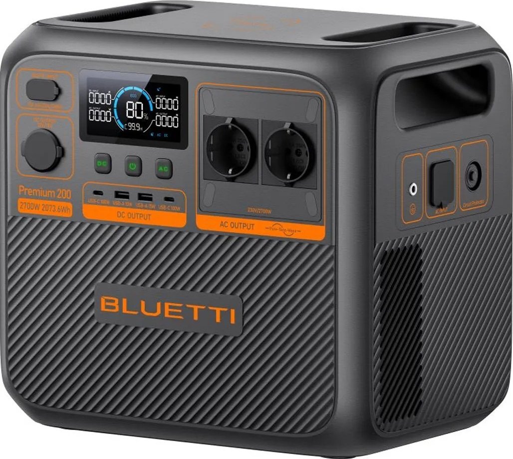 Портативная зарядная станция Bluetti 2700W PREMIUM 200 V2 (PREMIUM 200 V2) фото3