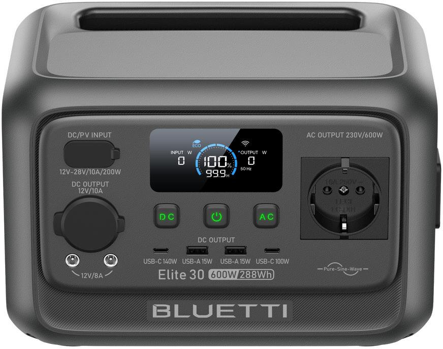 Портативная зарядная станция Bluetti 600W ELITE 30 V2 (ELITE30V2) фото3