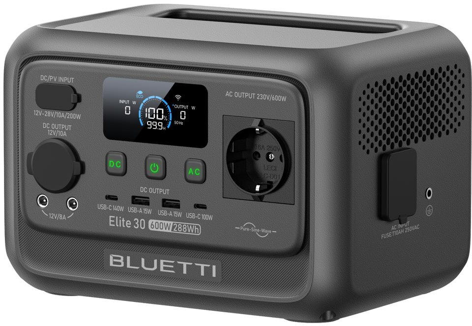 Портативная зарядная станция Bluetti 600W ELITE 30 V2 (ELITE30V2) фото4