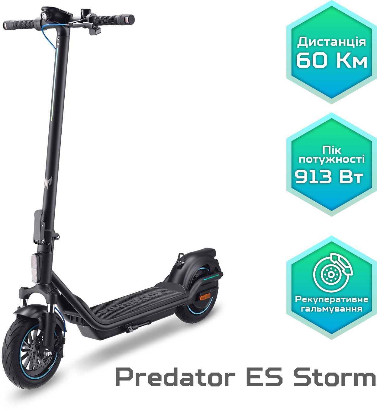 Электросамокат Acer Predator ES Storm (GP.ESC11.024) фото13
