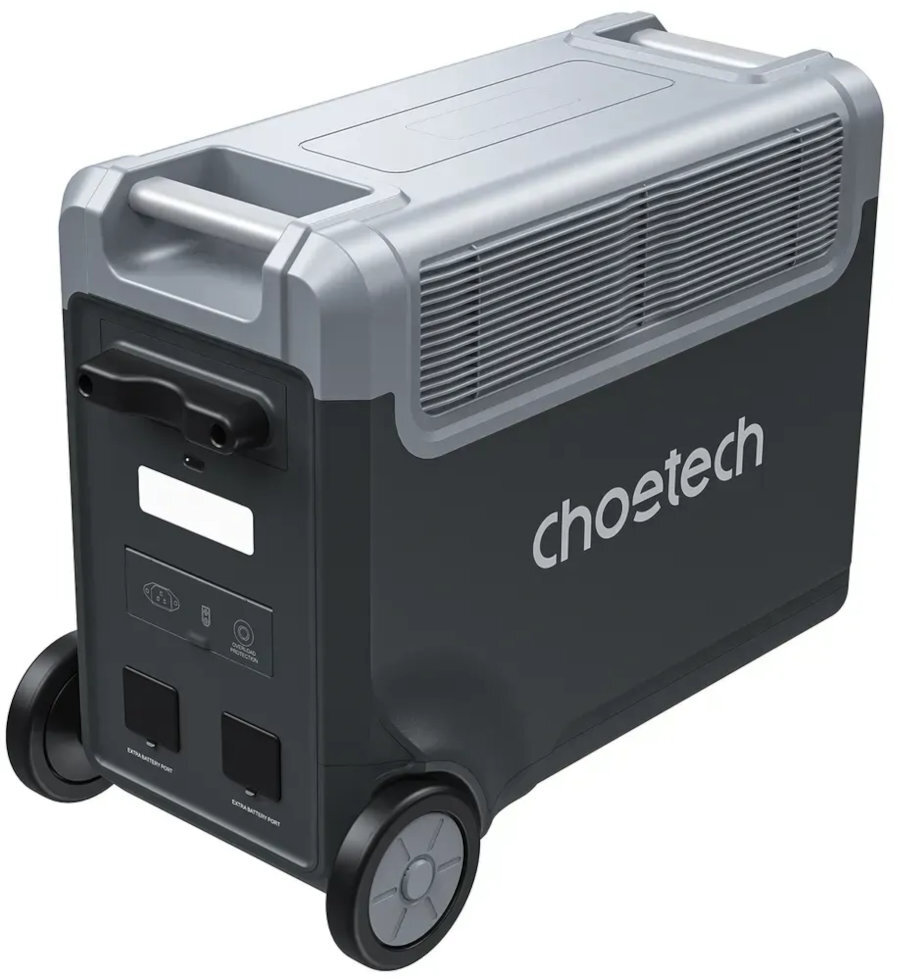 Мобільна зарядна станція Choetech 3600W parallel PS Wifi (BS066) фото2