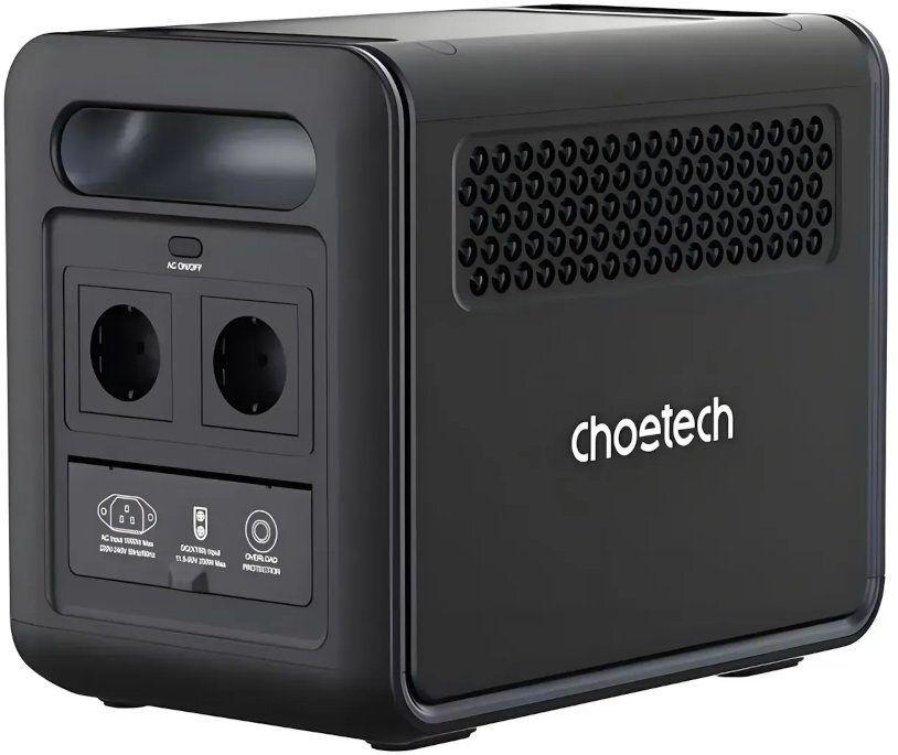 Мобільна зарядна станція Choetech 1200W with APP PS Wifi (BS068) фото2