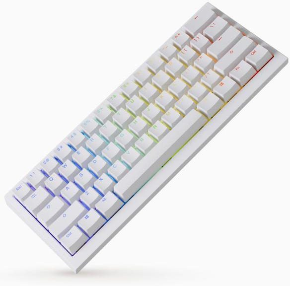 Игровая клавиатура Ducky One X Mini(60%) Magnetic White (ON2461AST3-DAUSPDOECL2WW1) фото2