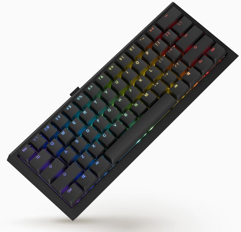 Игровая клавиатура Ducky One X Mini(60%) Magnetic Black (ON2461AST3-DAUSPDOECL1AS1) фото2