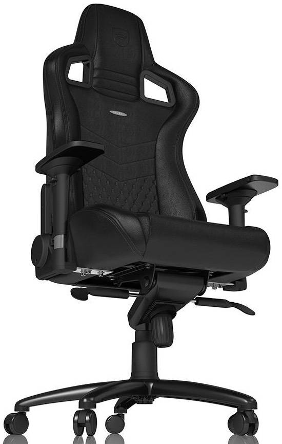 Кресло игровое NOBLECHAIRS EPIC real leather black (NBL-RL-BLA-001) фото3