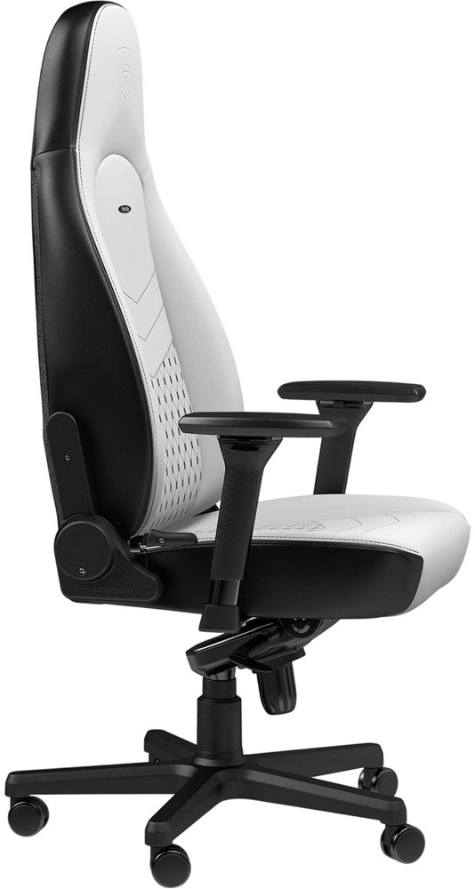 Кресло игровое NOBLECHAIRS ICON White/Black (NBL-ICN-PU-WBK) фото2