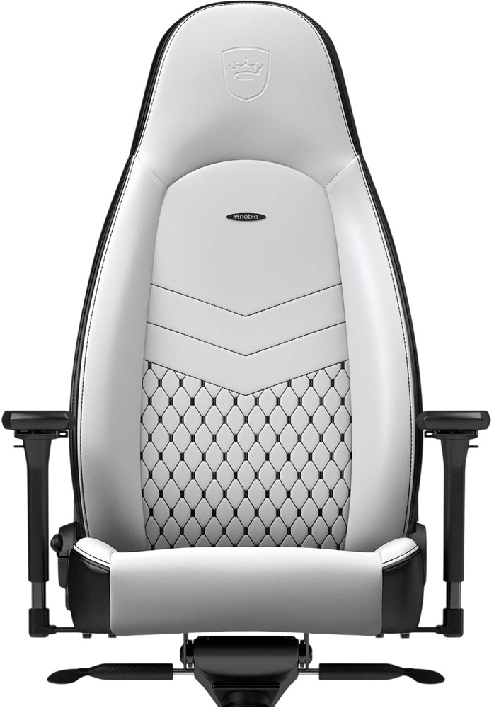 Кресло игровое NOBLECHAIRS ICON White/Black (NBL-ICN-PU-WBK) фото3