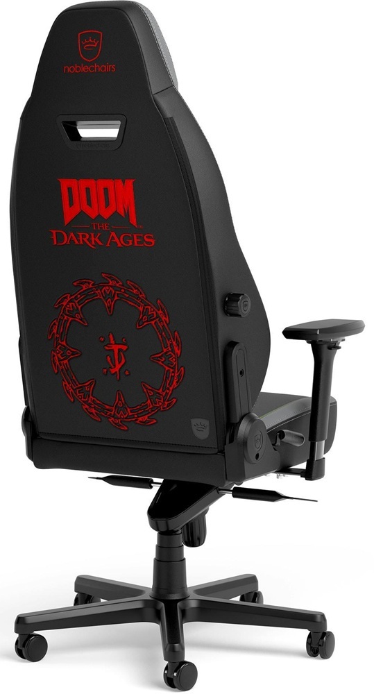 Кресло игровое NOBLECHAIRS LEGEND DOOM the Dark Ages Green (NBL-LGD-PU-DDA) фото3