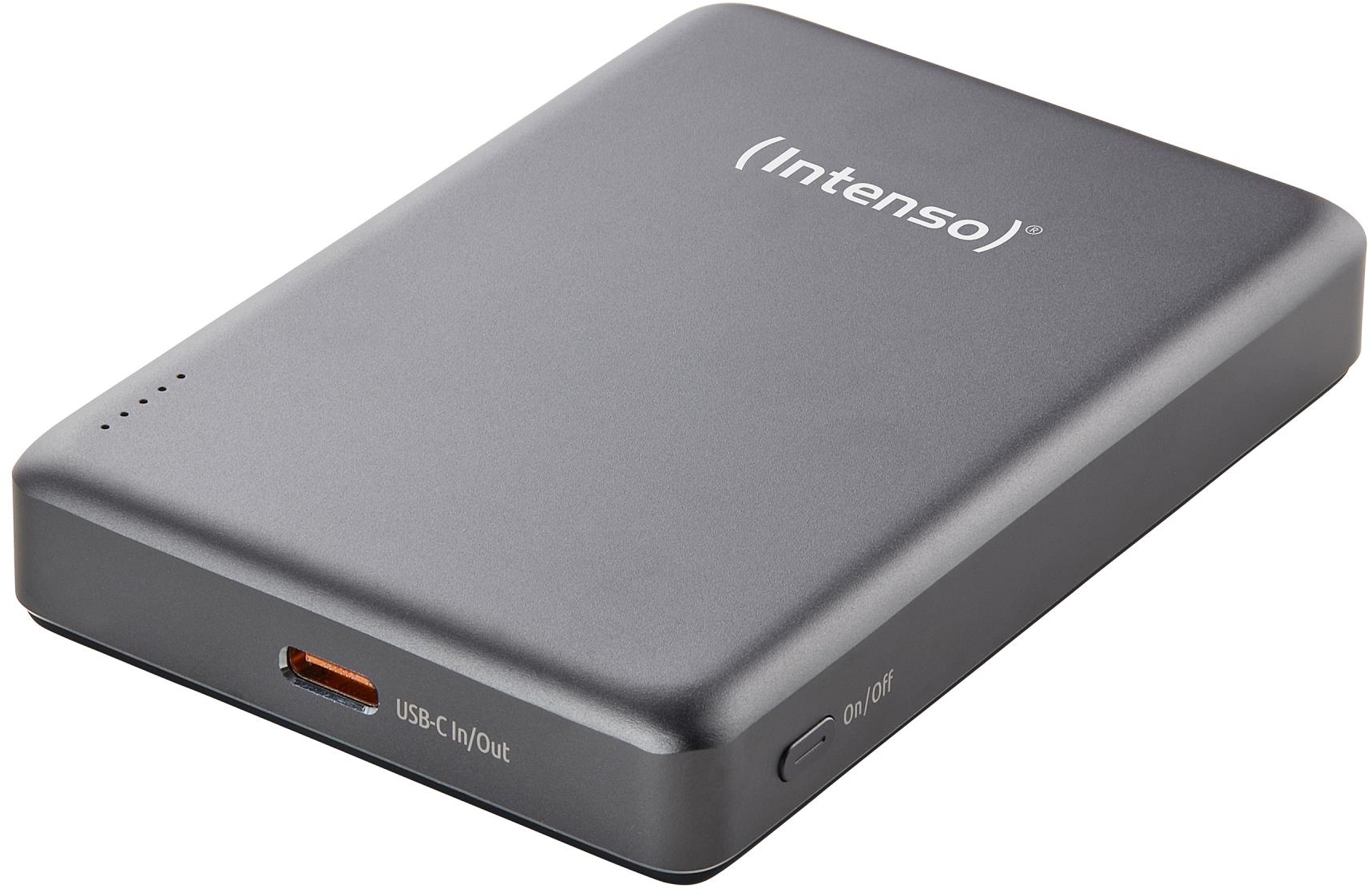 Портативное зарядное уствойство Intenso PowerBank USB 10000MAH MAG GREY MW10000 (7344034) фото3