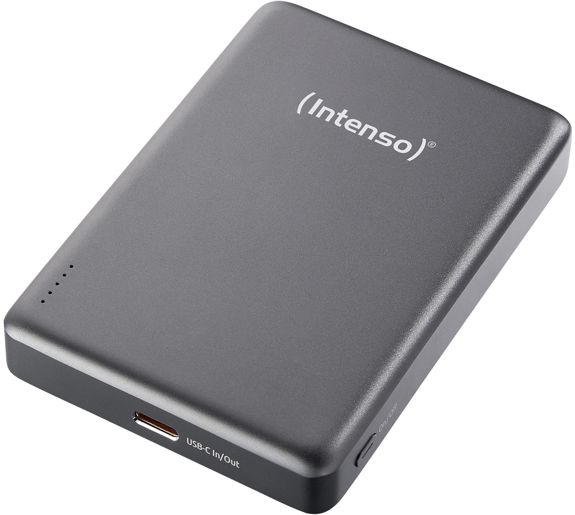 Портативное зарядное уствойство Intenso PowerBank USB 10000MAH MAG GREY MW10000 (7344034) фото4