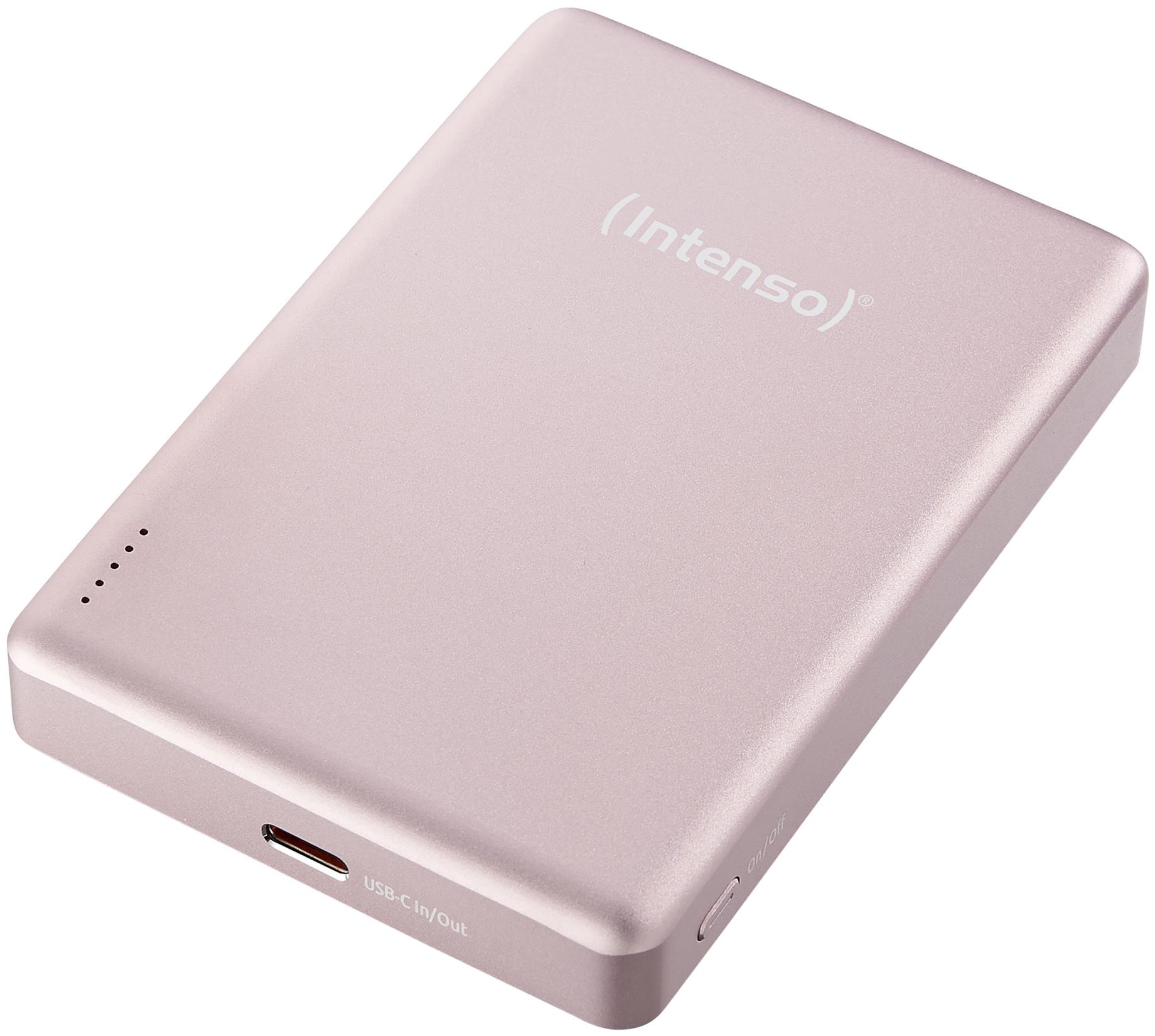 Портативное зарядное уствойство Intenso PowerBank USB 10000MAH MAG ROSE MW10000 (7344033) фото3