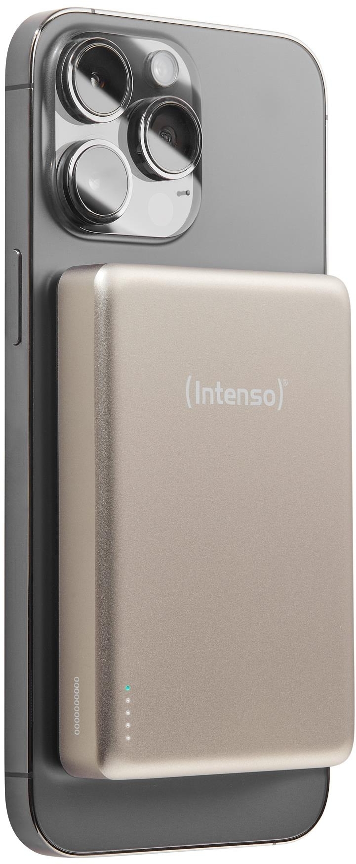 Портативное зарядное уствойство Intenso PowerBank USB 10000MAH MAG CHAMPAGNE MW10000 (7344031) фото6