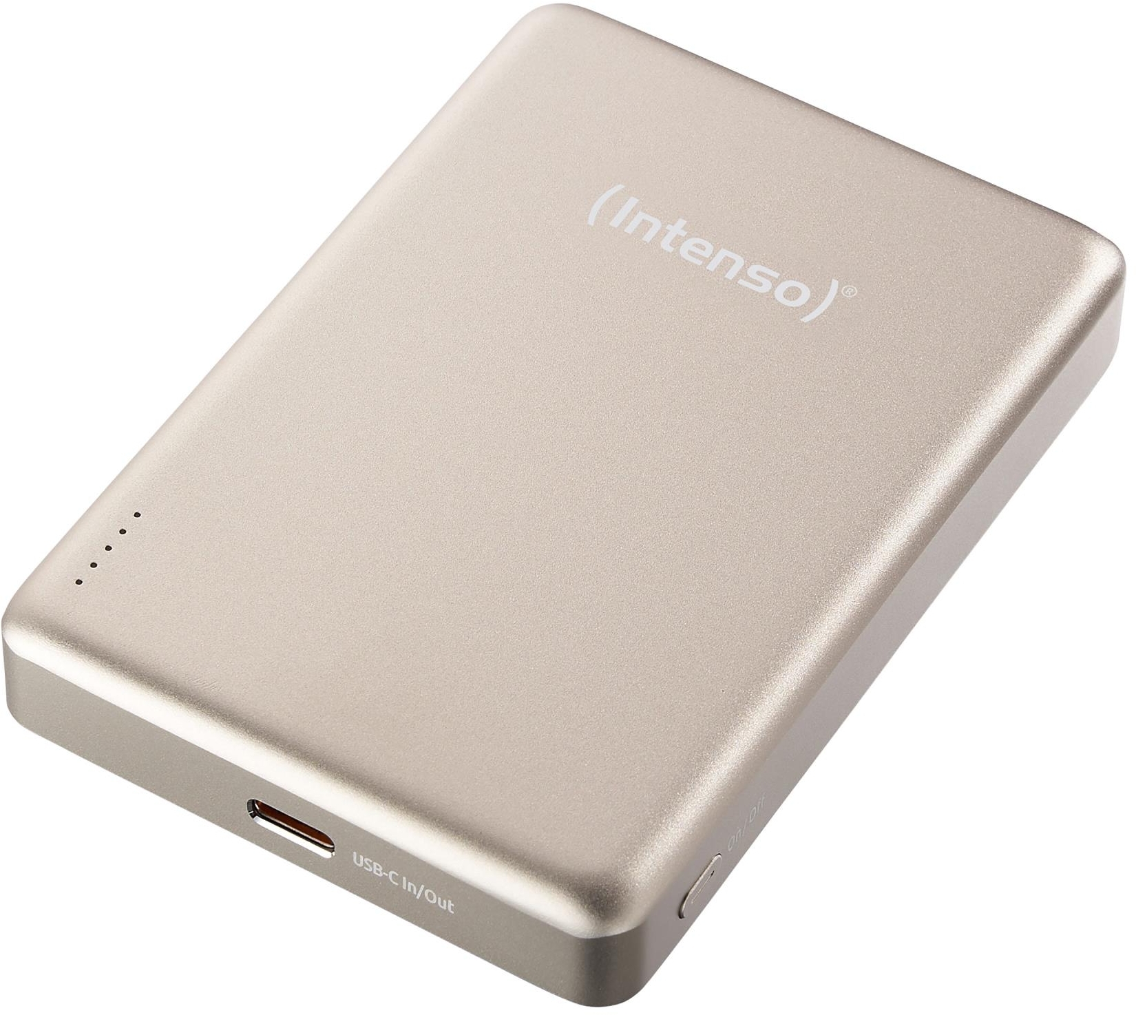 Портативное зарядное уствойство Intenso PowerBank USB 10000MAH MAG CHAMPAGNE MW10000 (7344031) фото4