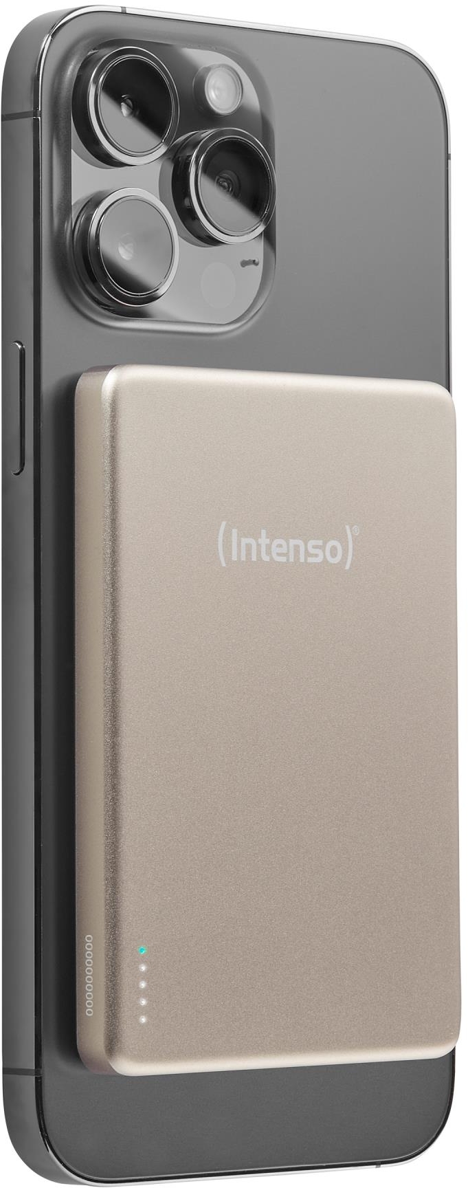 Портативное зарядное уствойство Intenso PowerBank USB 5000MAH MAG CHAMPAGNE MW5000 (7344021) фото6