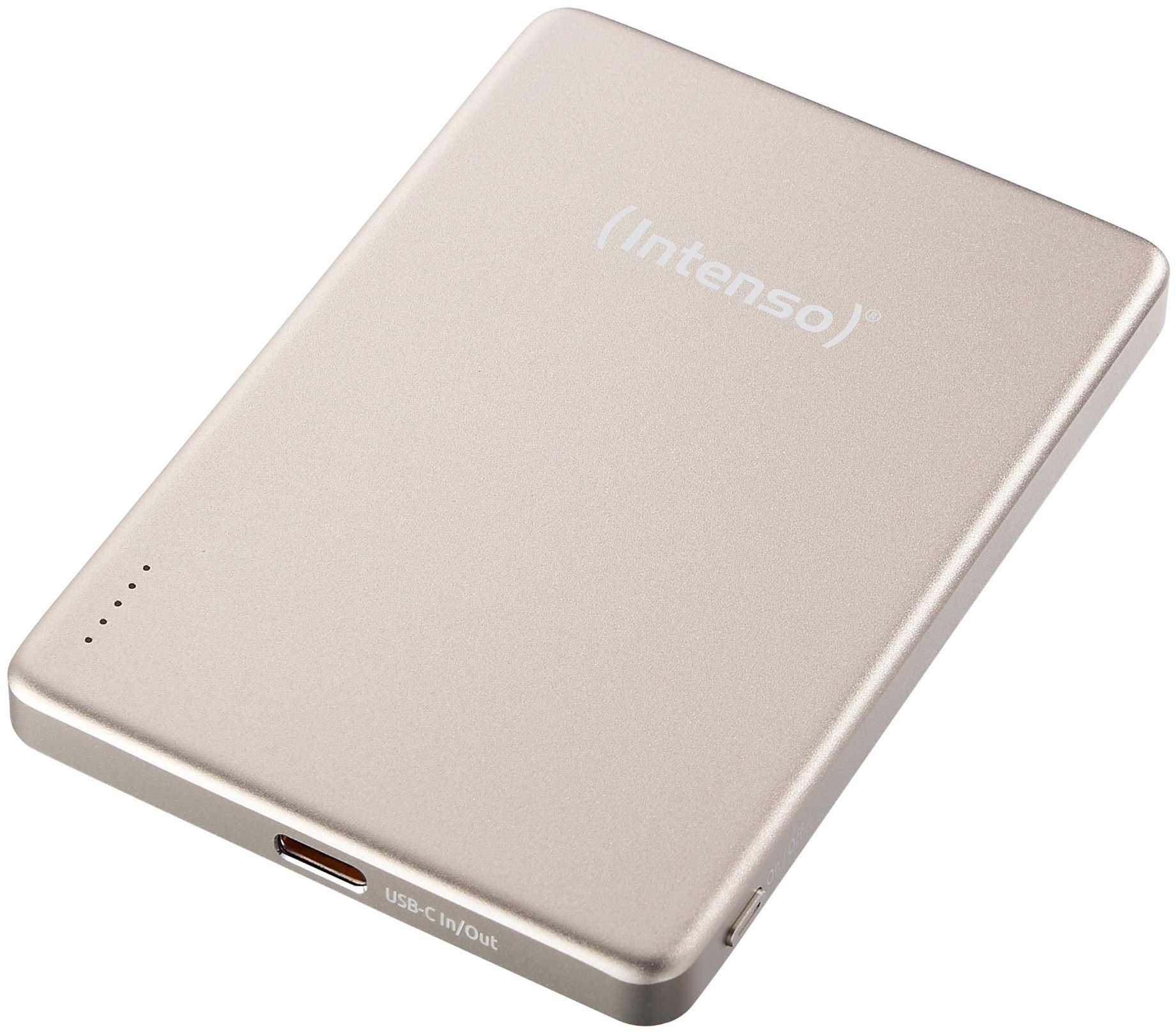 Портативное зарядное уствойство Intenso PowerBank USB 5000MAH MAG CHAMPAGNE MW5000 (7344021) фото4