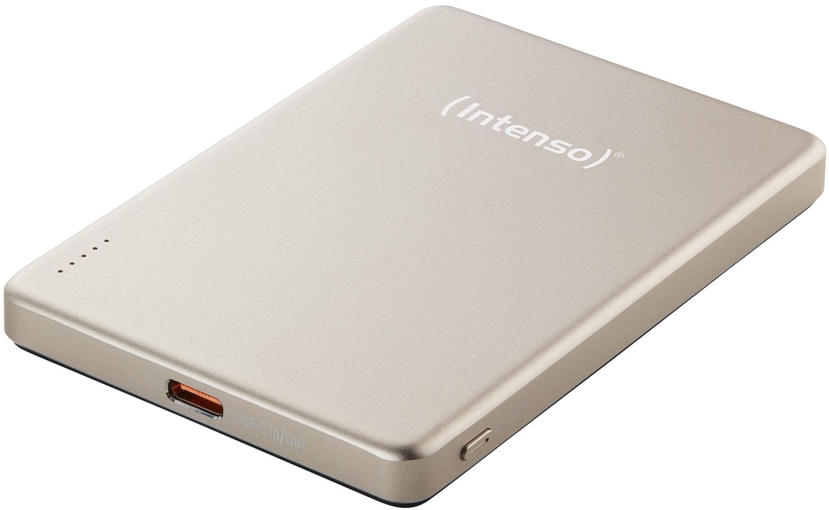 Портативное зарядное уствойство Intenso PowerBank USB 5000MAH MAG CHAMPAGNE MW5000 (7344021) фото3