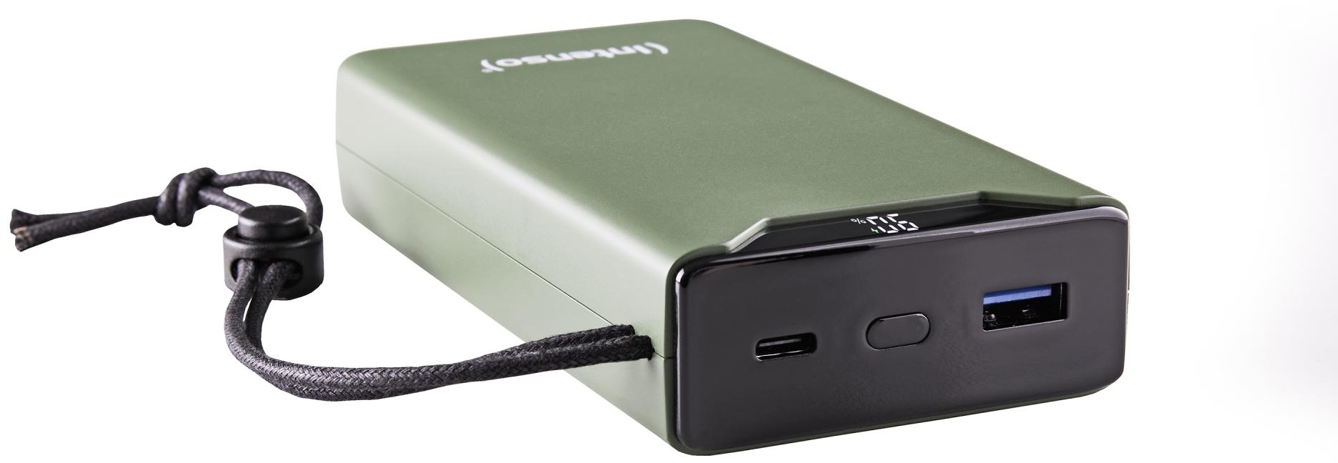 Портативное зарядное уствойство Intenso PowerBank USB 20000MAH QC3.0 GREEN F20000 (7332057) фото3