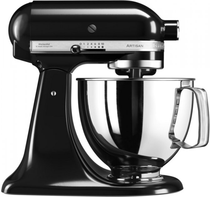 Планетарный миксер KitchenAid Artisan (5KSM125EOB) фото2