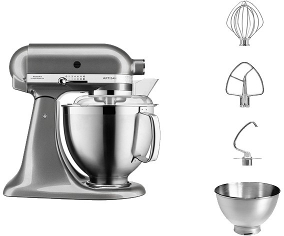 Планетарный миксер KitchenAid Artisan (5KSM185PSEMS) фото3