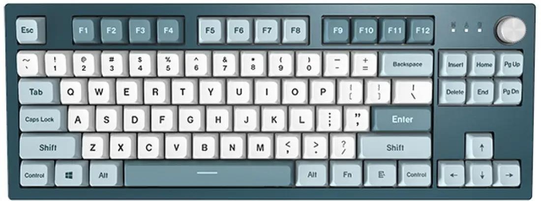 Игровая клавиатура Montech MKey TKL Freedom Red Switch (MK87FR) фото2