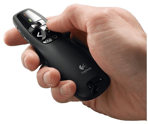 Презентер Logitech R400 Wireless Presentation Remote, BLACK (L910, GRAPHITE001356) фото2