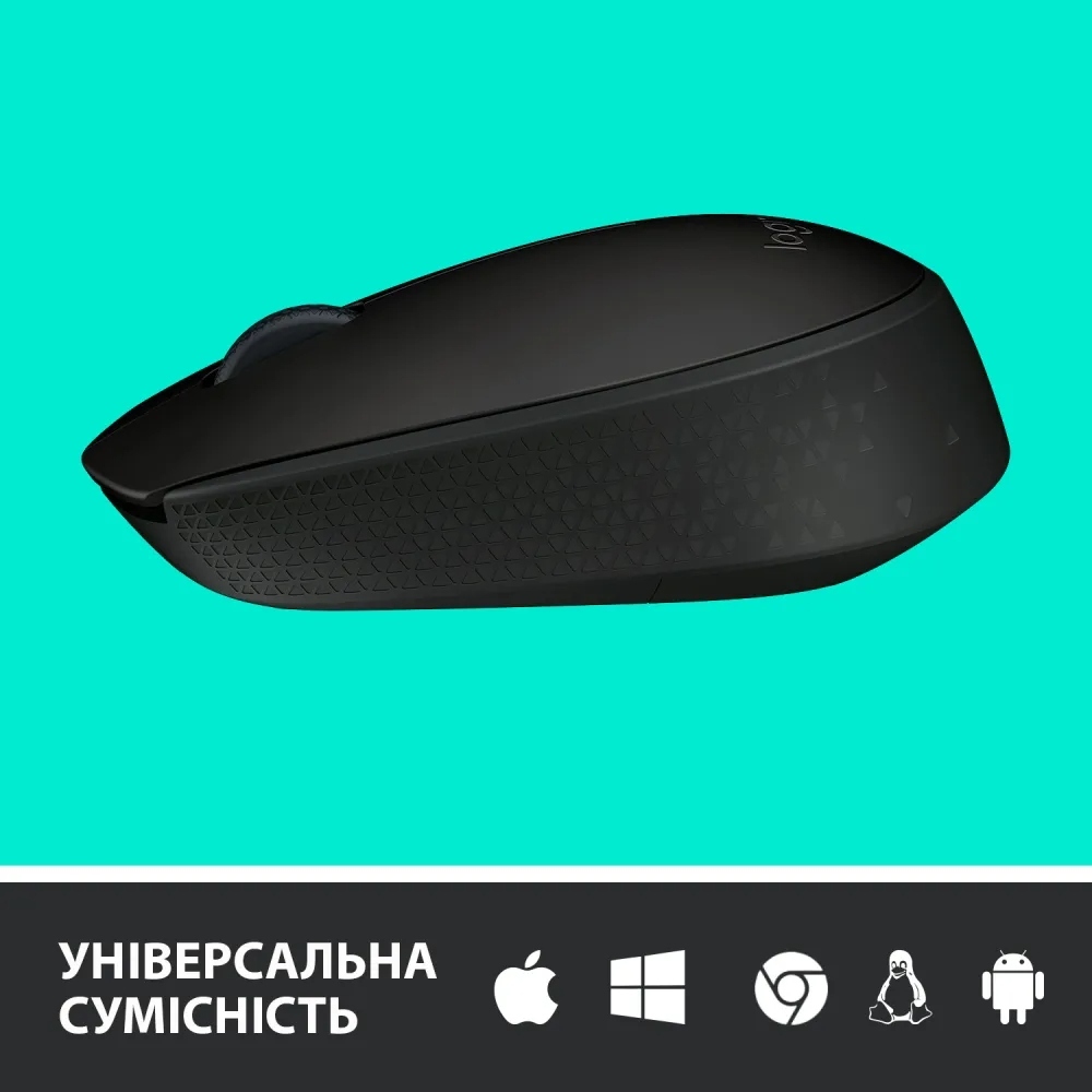 Мышь Logitech M170 Wireless Mouse, GREY фото2