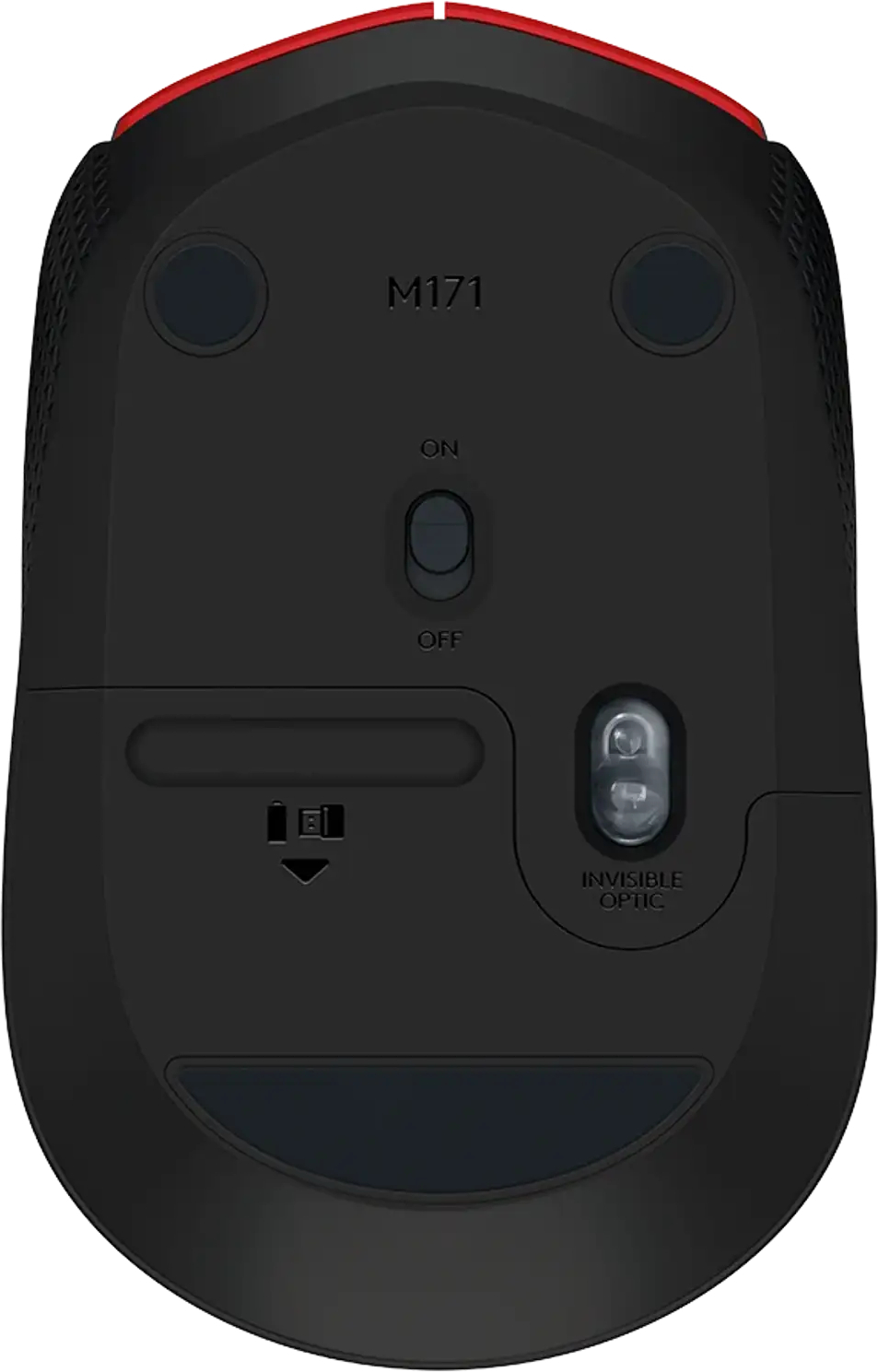 Мышь Logitech M171 Wireless Mouse, RED фото4
