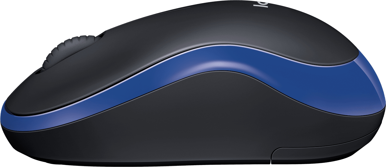 Мышь Logitech M185 Wireless Mouse, BLUE фото4