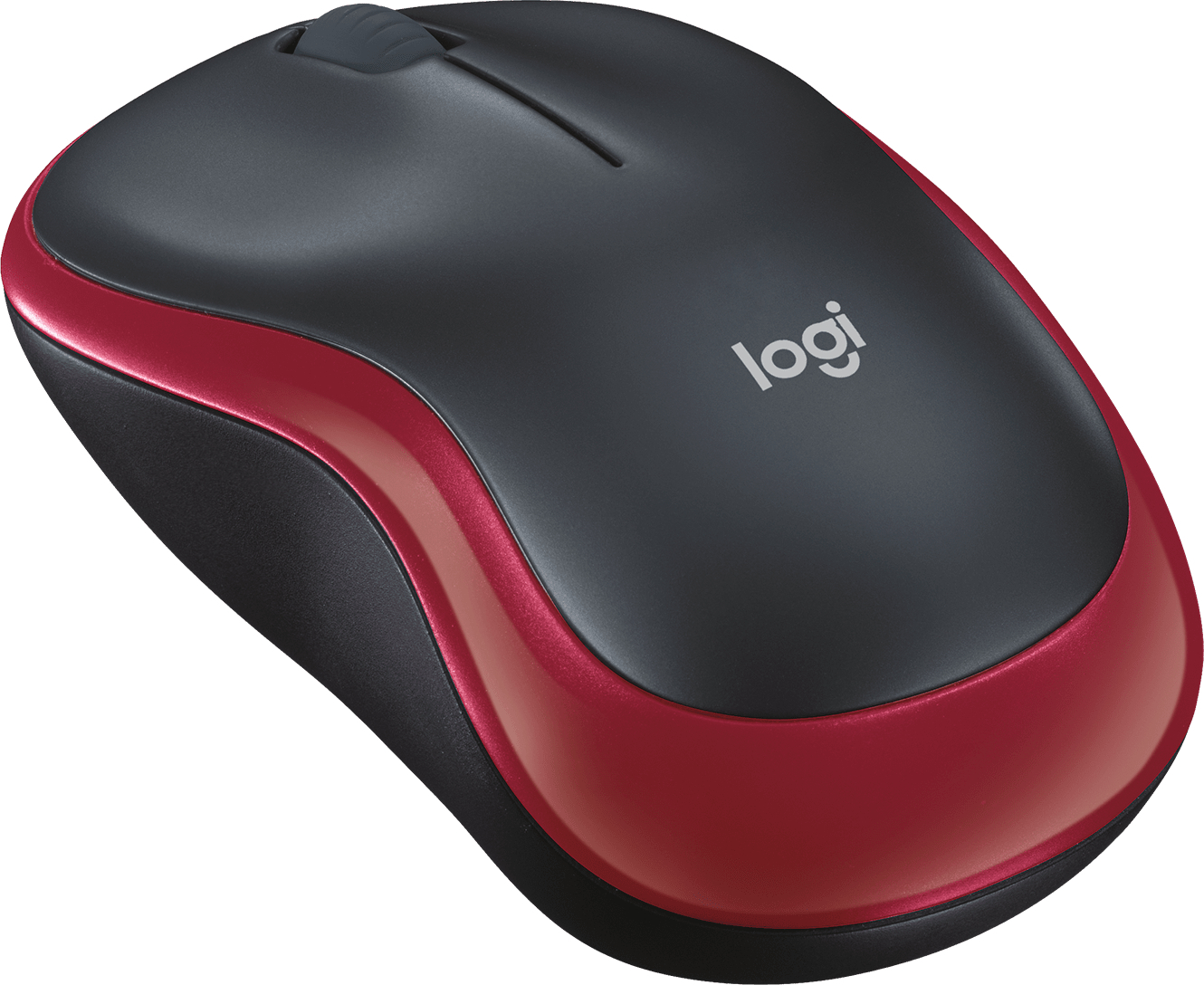 Мышь Logitech M185 Wireless Mouse, RED фото3