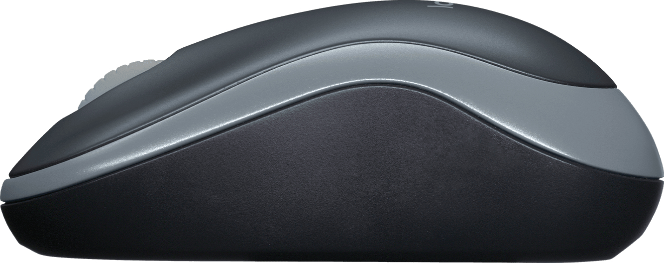 Мышь Logitech M185 Wireless Mouse, SWIFT GREY фото3