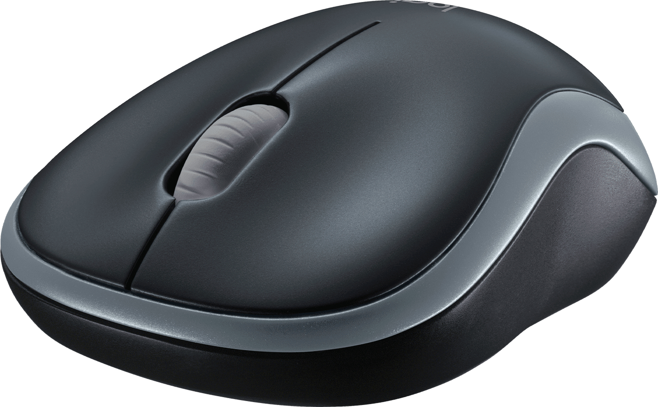 Мышь Logitech M185 Wireless Mouse, SWIFT GREY фото4