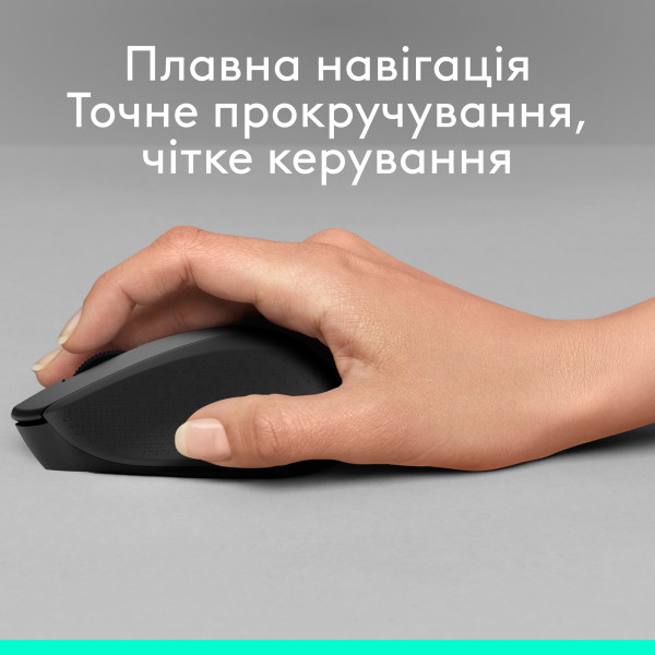 Мышь Logitech M330 Wireless Mouse, SILENT PLUS, BLACK фото4