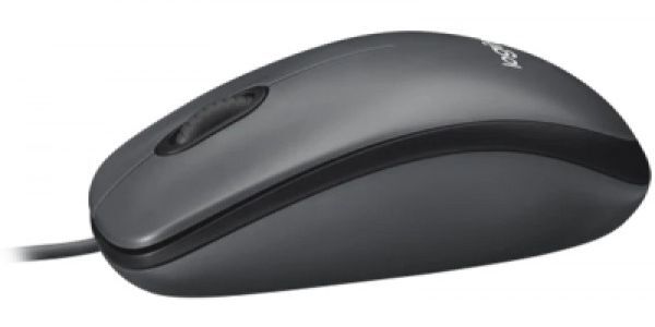 Мышь Logitech Mouse M100, BLACK, AKOYA HANGTAB BOX M100 фото2