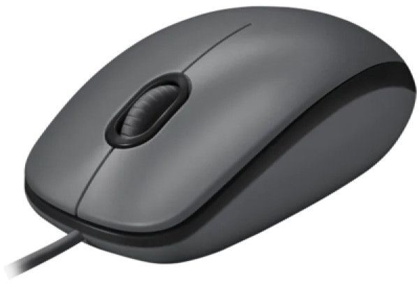 Мышь Logitech Mouse M100, BLACK, AKOYA HANGTAB BOX M100 фото3