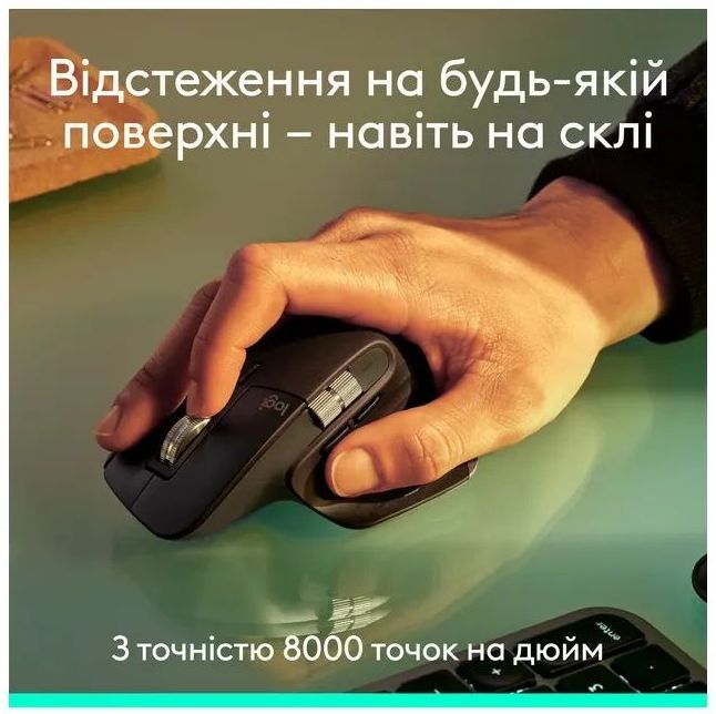 Мышь Logitech MX Master 3S Performance Wireless Mouse, GRAPHITE фото3